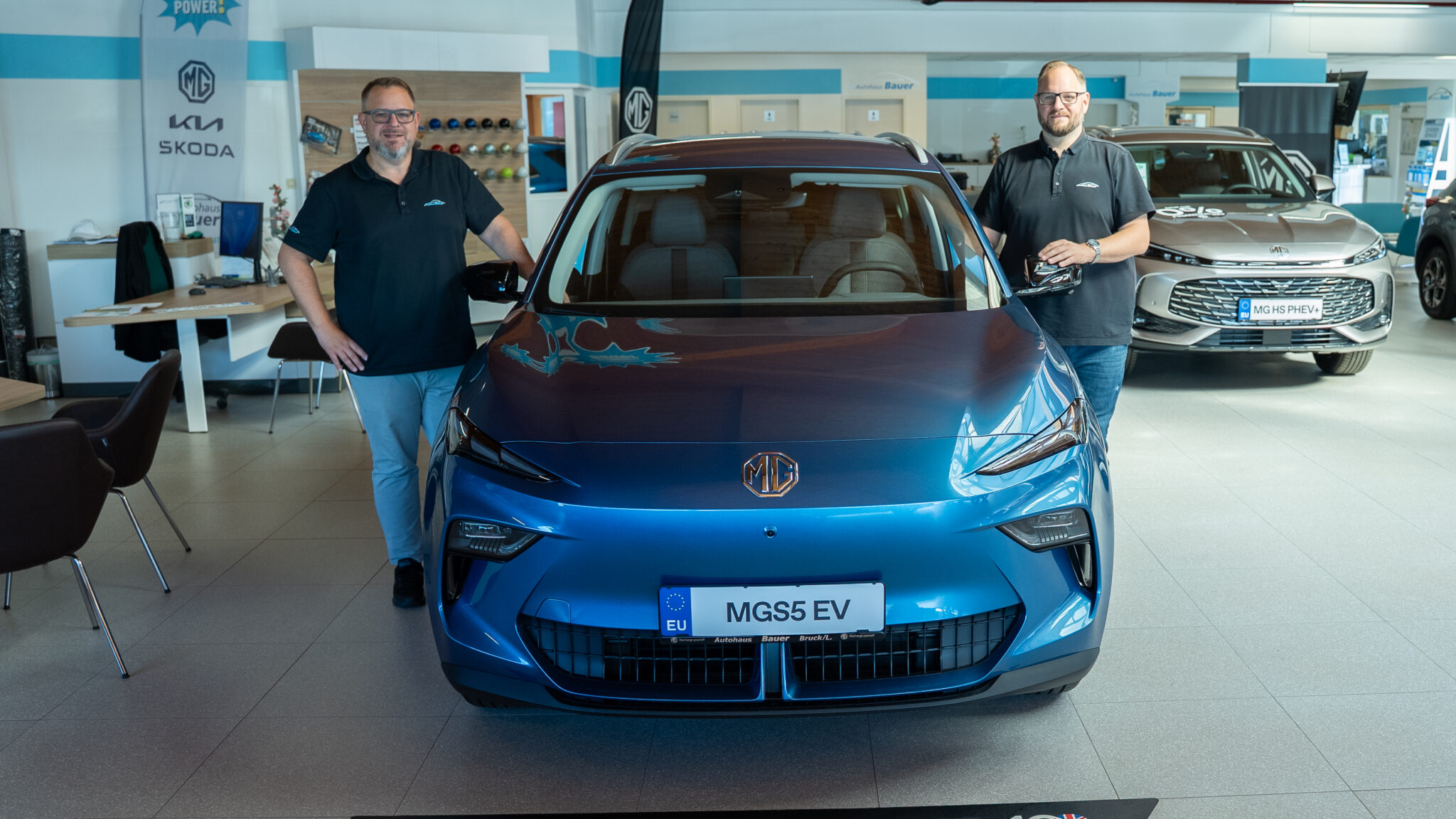 Autohaus Bauer presents KIA and MG at the E-Mobility Fair in Bruck/Leitha