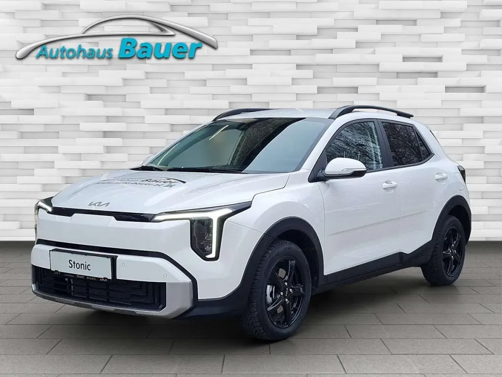 KIA Stonic 1,0 TGDI GPF ISG Silber SUV / Geländewagen